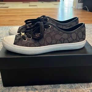 Coach empire sneakers, very gently used
